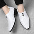 Classic Leather Men's Loafers | Stylish Driving Moccasins for Business & Formal Wear