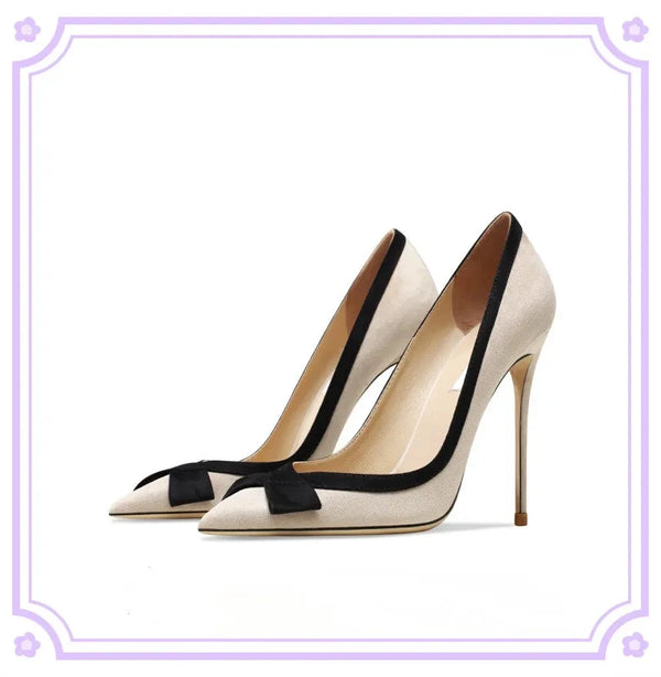 Fashion High Heels Sexy Color Matching Women's Pumps