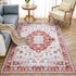 Retro Living Room Decoration Carpet Nordic Style Area Rug for Bedroom Non-Slip Mat