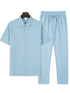 Men's Summer Business Casual Shirt and Pants Set