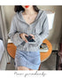 Hooded Spring Jacket for Women Short Summer Thin Zipper Cardigan Loose Work Casual Top