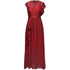 Harajuku Vintage Elegant Long Maxi Dress Stylish Party Wedding Dress with Spliced Lace Chiffon