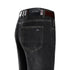 Men's High Waist Fit Straight Jeans Classic Vintage Cotton Trousers