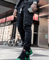 Men's Cargo Pants Jeans Denim Slim Fit Multi Pockets