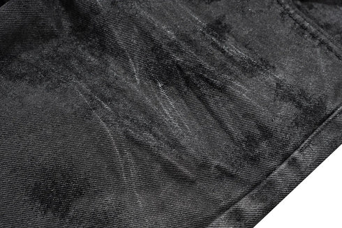 High Street Baggy Flare Jeans for Men Y2k Denim Trousers