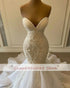 Sexy Sweetheart Mermaid Wedding Dresses Luxury Beaded Gowns