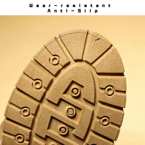 Luxury British Style Men's Ankle Motorcycle Boots – Designer Lace-Up Leather Footwear