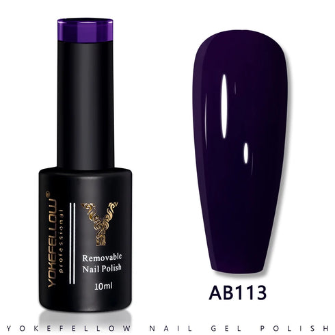 Vibrant 10ML Semi-Permanent Gel Nail Polish for Stunning Manicures - Low Odor Long-Wear Varnish - Ideal for Spring and Summer Nail Art