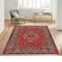 Retro Persian Carpet Abstract Ornament Rug for Living Room Bedroom Non Slip Floor Mat