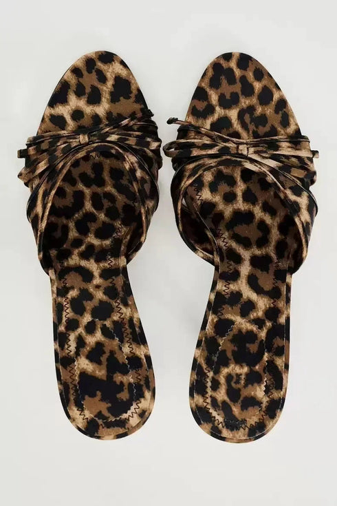 Elegant Strappy Cat Heel Clip Toe Sandals For Women