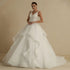 BEPEITHY Customized Luxury Strapless A Line Glitter Wedding Dresses