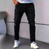 Distressed Skinny Jeans For Men Slim Fit Denim Biker Holes Mens Jeans