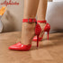 Glamorous Stiletto Heels Ankle Wrap Sandals For Women