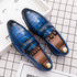 Stylish Italian Leather Penny Loafers for Men - Classic Dress Shoes for Weddings and Formal Events, Available in Big Sizes 38-48