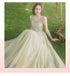 Strapless Applique Tulle Bridesmaid Dress With Floral Embellishments Evening Gown