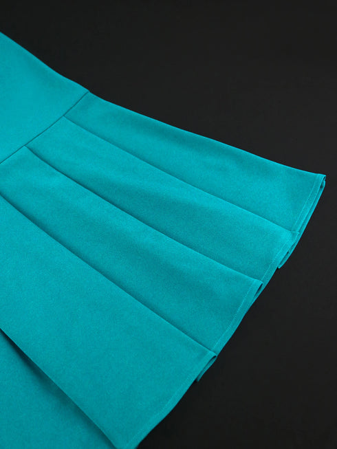 Elegant Church Dresses for Women Mermaid Cap Sleeves Modest Gowns