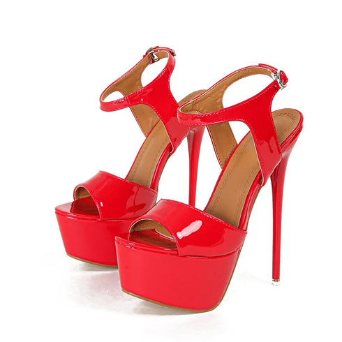 Sexy Open Toe Platform Heels For Women Stripper Sandals