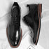 Handmade Soft Oxford Shoes for Men Casual Business Derby Footwear
