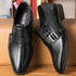 British Style Genuine Leather Wedding Oxfords Business Shoes for Men Casual Office Work Dress Footwear