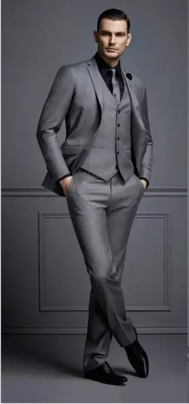 Fashion Handsome Mens Suits Groom Blazer Wedding Tuxedos