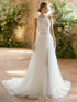 Summer Beach Wedding Dresses Boho Bridal Gowns Lace Sleeveless