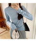 Slim Fit Long Sleeve O Neck T Shirt for Women Casual Streetwear Tops