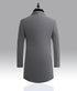 Men's Slim Fit Trench Coat for Fall and Winter - Stylish Woolen Blended Outwear for Business Casual and Travel