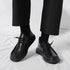 Versatile Thick Soled Casual Business Men's Shoes - Genuine Leather Spring and Autumn Footwear for Stylish Comfort