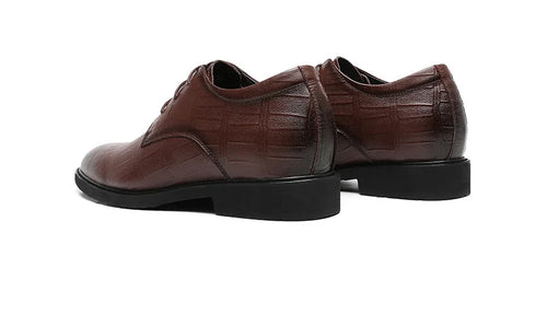 Groom Standard Dance Dress Shoes for Men Stylish Leather Casual Heels