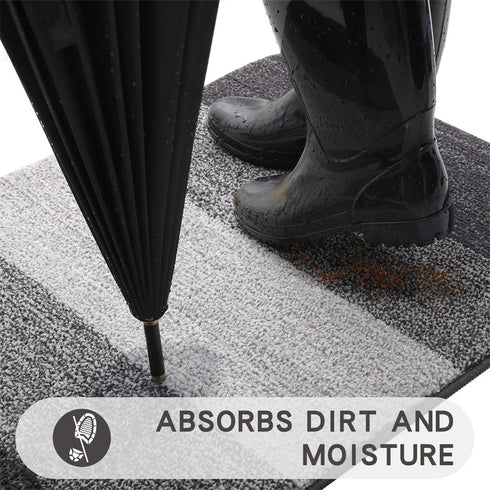 Elegant Entryway Solution: Stylish Absorbent Door Mat