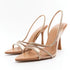 Thin Heel Fairy Style Hollow Pointed Open Toe Sandals