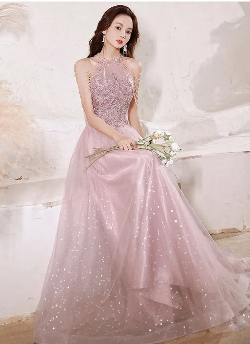 Luxury Evening Dress For Prom Summer Autumn Socialite Party