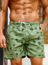 Men's Board Shorts Swim Trunks Drawstring Quick Dry Beach Casual