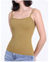 1/3 Pieces Four Seasons Thin Ladies Solid Color Joker Camisole Young Women Plus Size Comfortable and Sexy T-shirt Shirt Casual