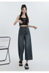 Wide Leg Loose Denim Ankle-Length Jeans for Women - Trendy Streetwear Pants Perfect for Summer Outfits and Casual Styling