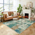 Crystal Pile Carpet Modern Abstract Area Rug Washable Stain Resistant for Living Room Kitchen Bathroom Entryway