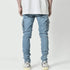 Men's Cargo Pants Jeans Denim Slim Fit Multi Pockets