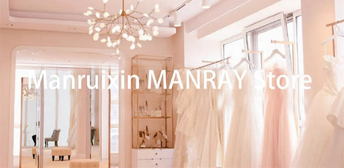 Customized A-Line Boho Wedding Dresses with Organza High Neck Crystals Bridal Gowns with Pockets