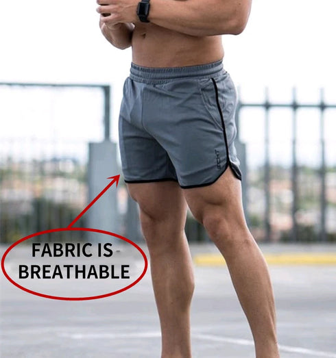 ECHT Summer Running Shorts Men Sports Jogging Fitness Shorts