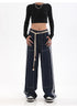 Womens Baggy Denim Jeans - High Waist Straight Leg Streetwear Trousers for Effortless Fall Outfits with Jeans, Perfect for Any Season