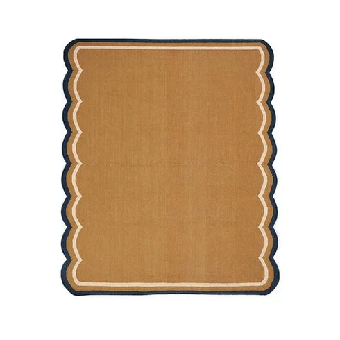 Minimalist Irregular Carpet for Living Room and Bedroom Creative Plush Rug for Large Area and Baby Crawling Mat