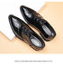 Luxury Handmade Crocodile Skin Derby Shoes for Men - Pointed Toe Lace-up Formal Business Footwear for Office & Career