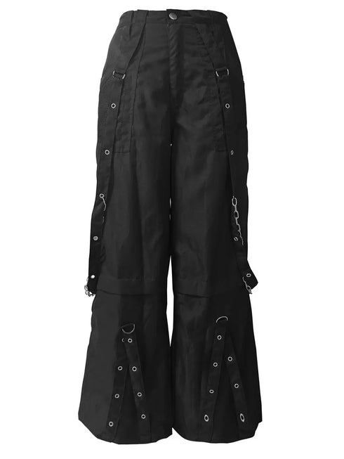 American Street Style Women's Baggy Cargo Jeans with Multi-Pockets - Perfect for Fall Outfits and Wide Leg Jeans Outfit Inspiration