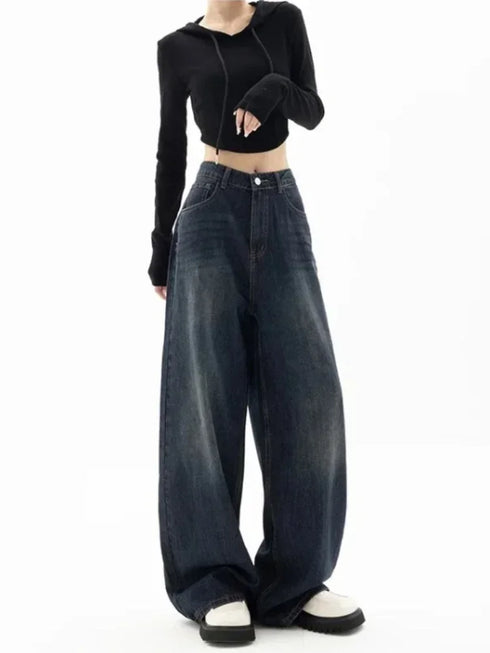 Baggy Jeans Oversized Women Jeans Wide Leg Streetwear