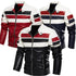 Stylish Men's Motorcycle Slim Fleece Leather Jacket for Spring and Autumn Outdoor Biking Fashion