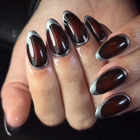 Charming 3D Flower Press on Nail Art with Cute Leopard Print Design - Stylish Almond Shape Ballet False Nails for Daily and Vacation Manicure