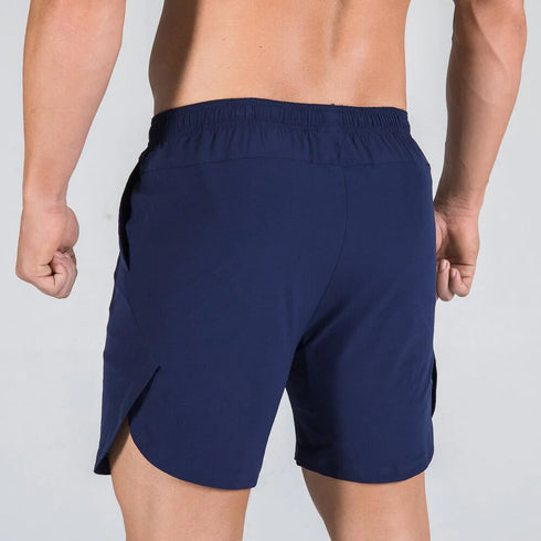 Men's Summer Gym Fitness Double-Decker 2 in 1 Shorts Sports Running Basketball Jogger Bottoms