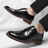 Handmade Soft Oxford Shoes for Men Casual Business Derby Footwear
