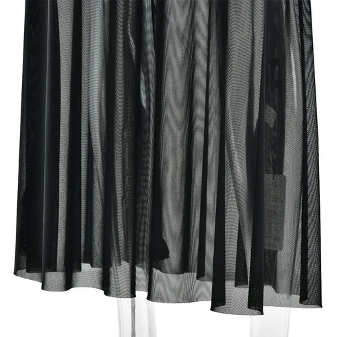 Oblique Shoulder Long Sleeve Maxi Dress for Women Elegant Patchwork Ruched Backless Slim Bodycon Dress