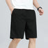 Plus Size Men's Casual Cotton Summer Knee Shorts Sports